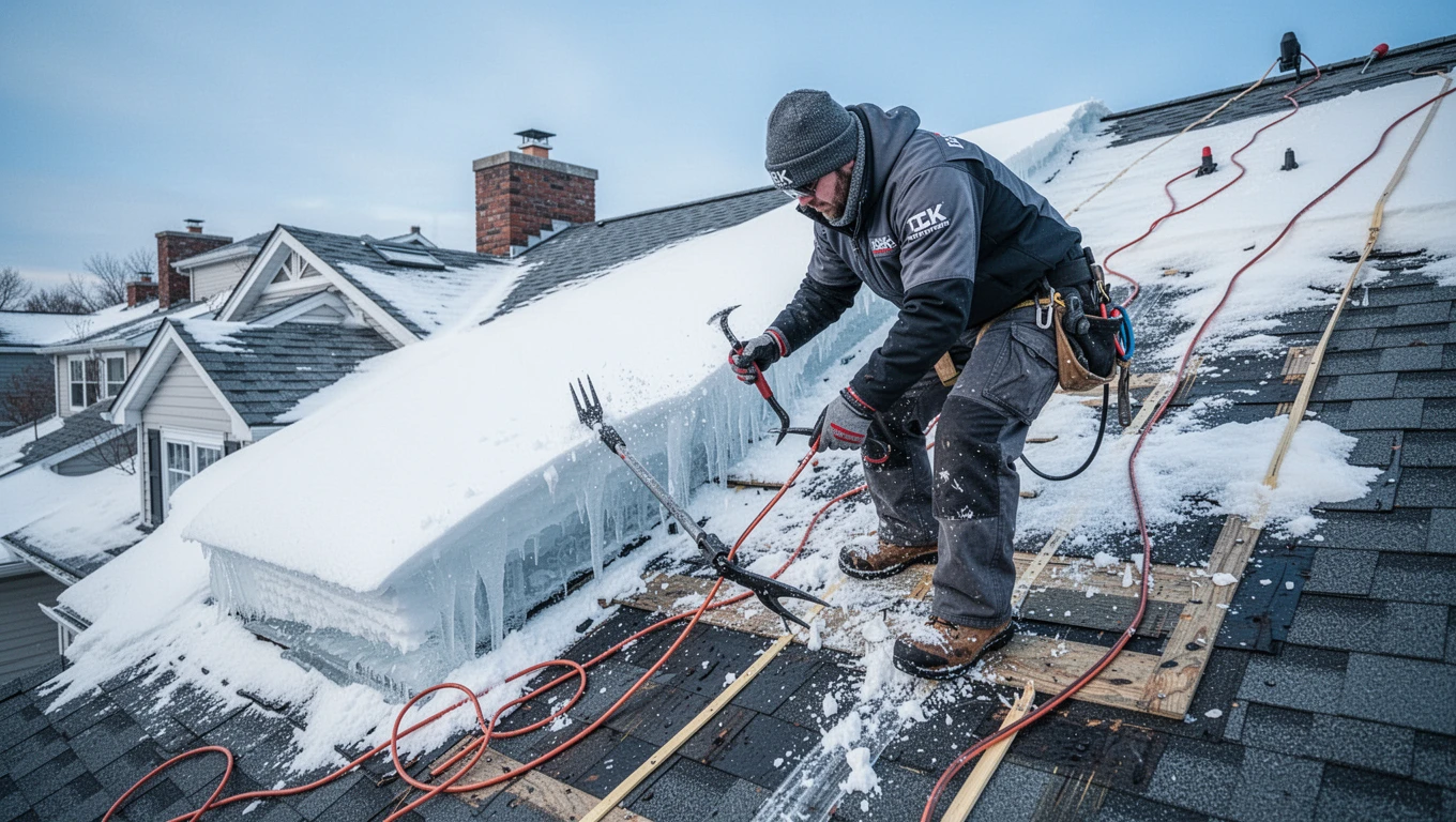 Snow & Ice Dam Leak Repair