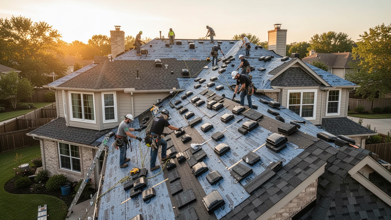 New Roof Installation
